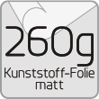 260g Kunststofffolie